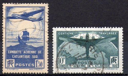 法国 1936年 编号 Yvert 320/21 (o)